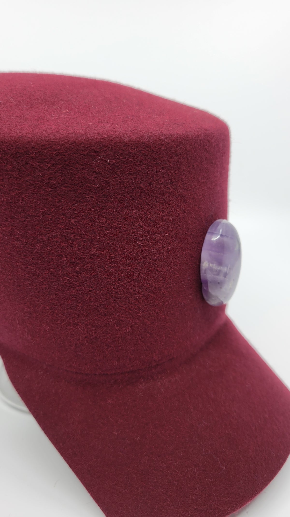 Rhea cap in Mulberry
