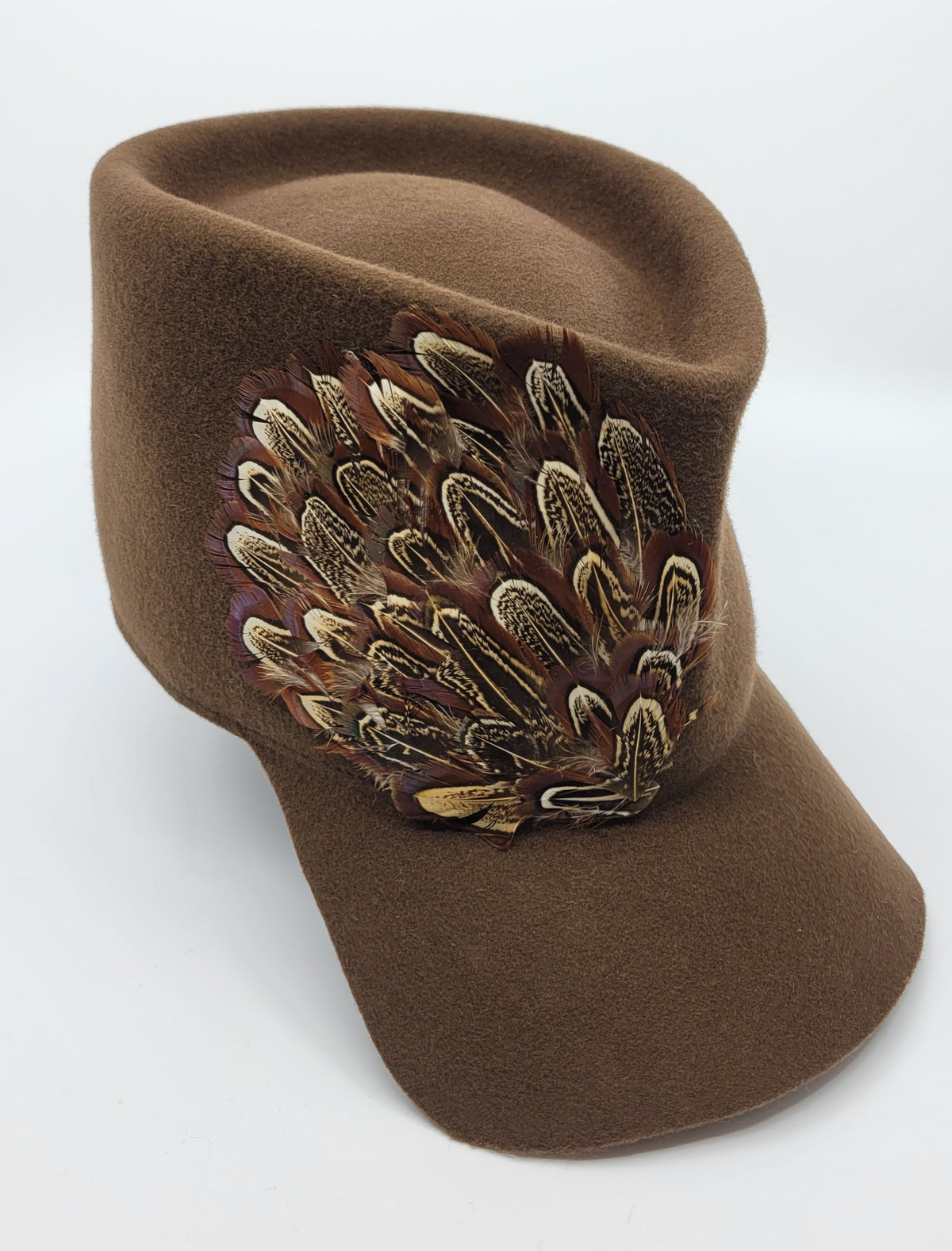 The Cleo Cap in Brown