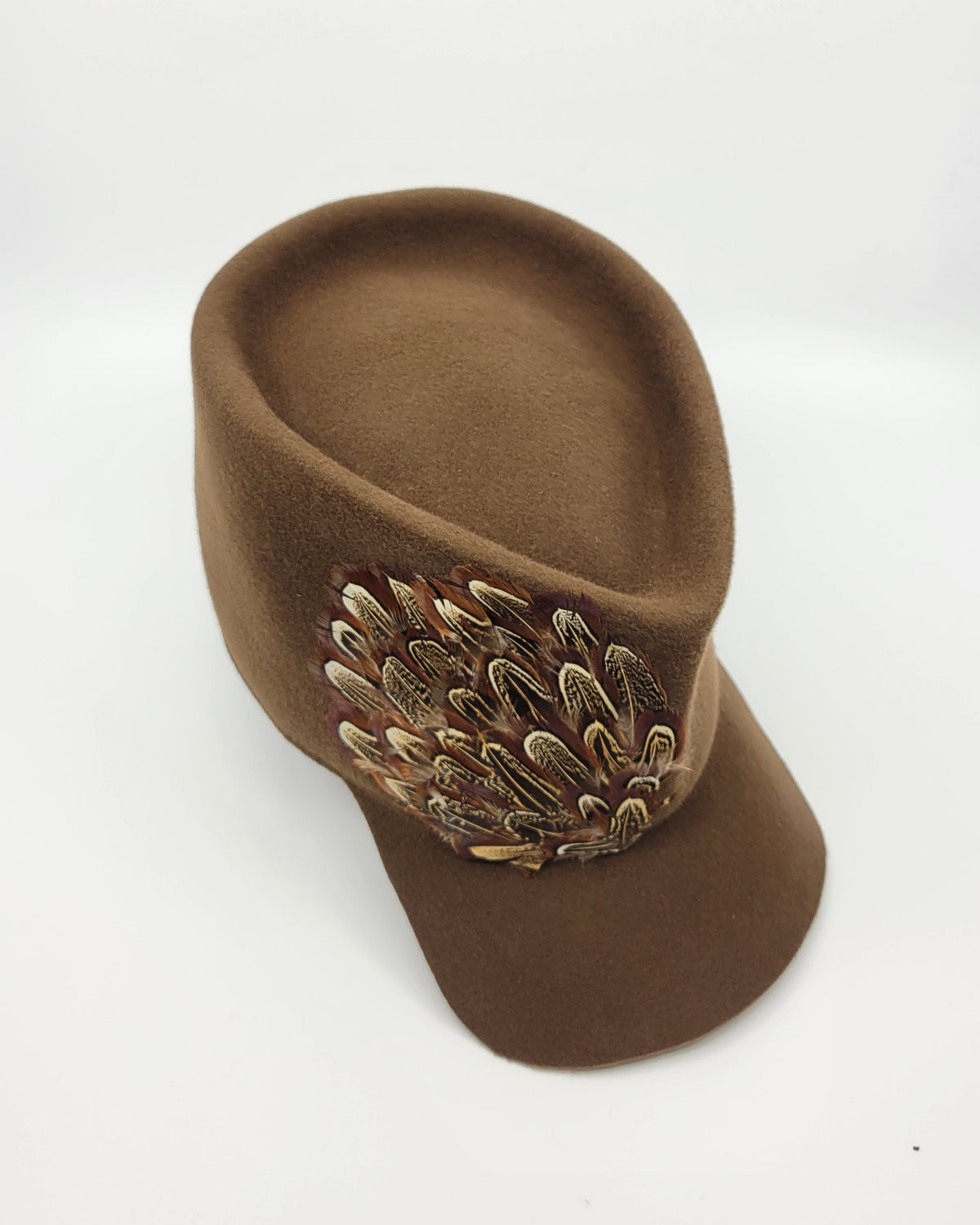 The Cleo Cap in Brown