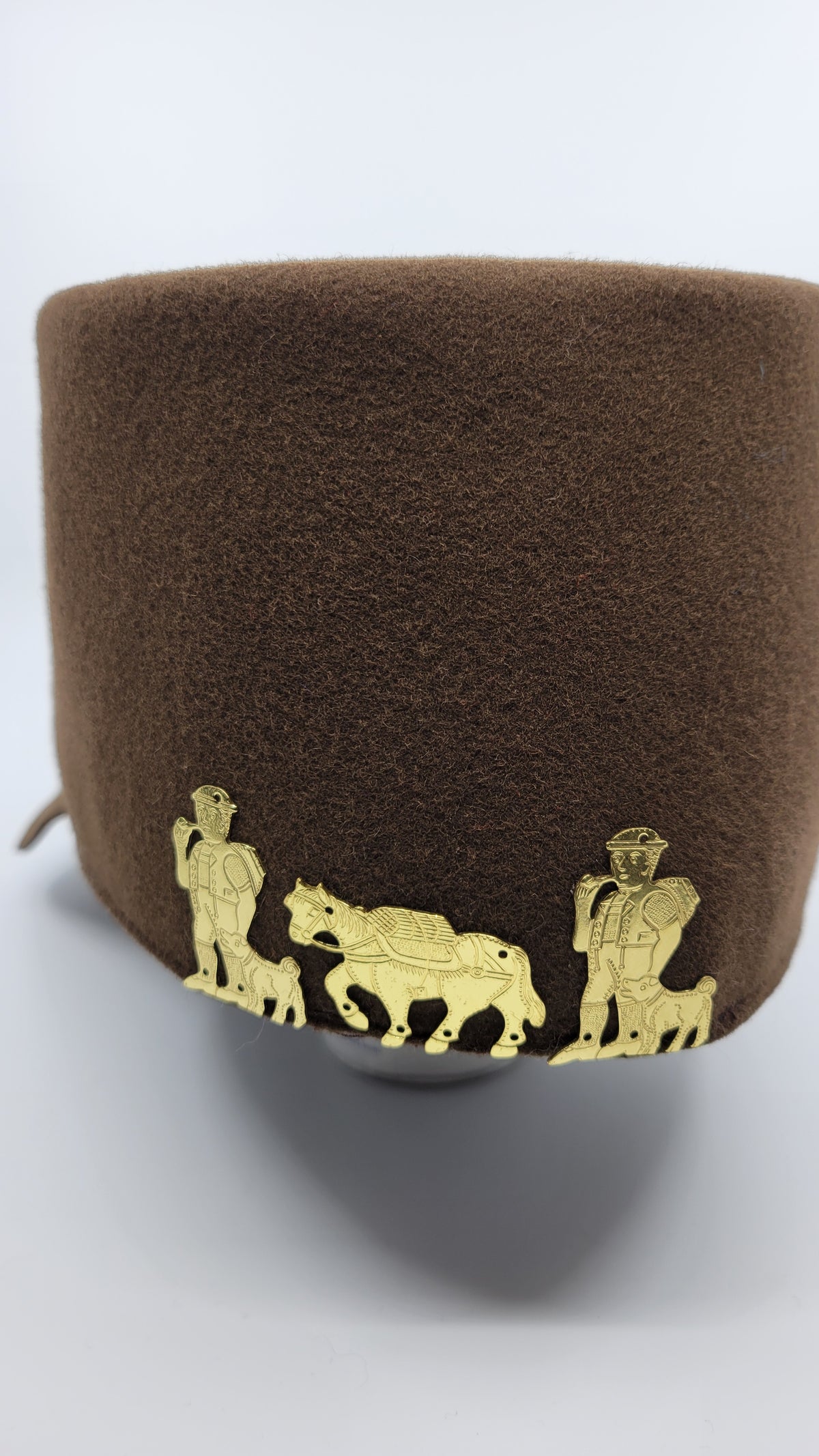 The Cleo Cap in Brown