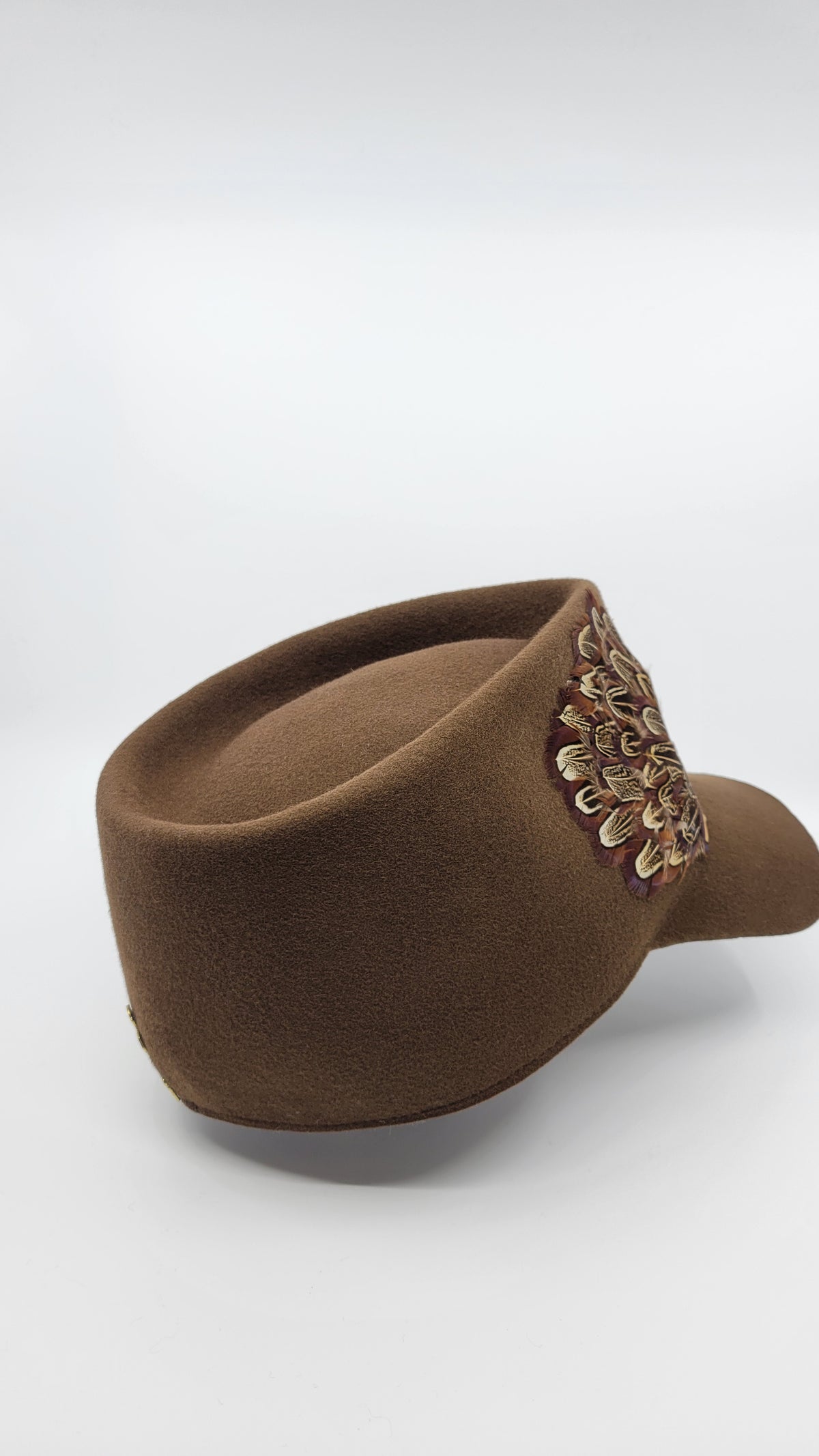The Cleo Cap in Brown