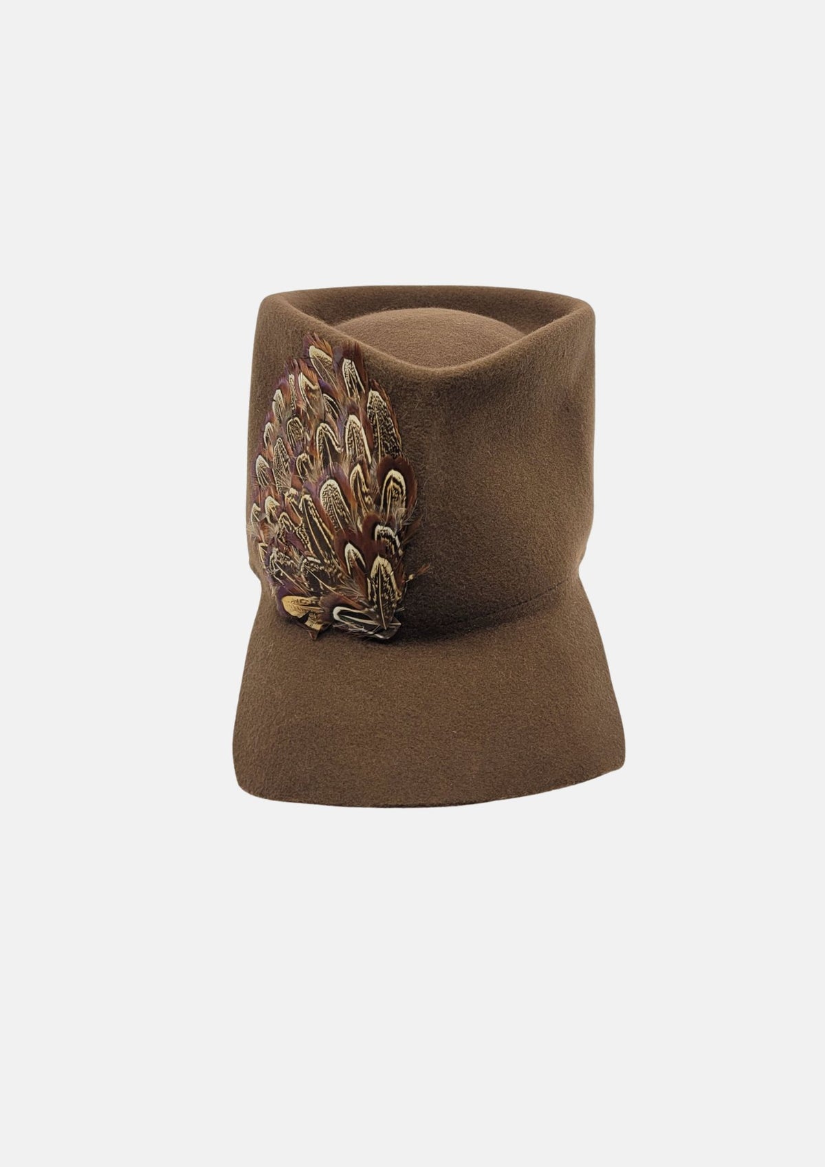 The Cleo Cap in Brown