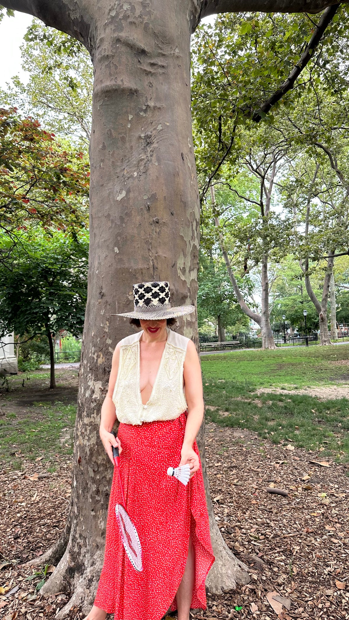 Mia Straw hat