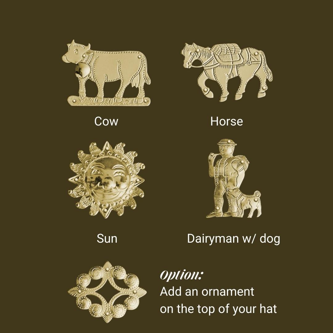 The Oliver with Dairyman Ornament